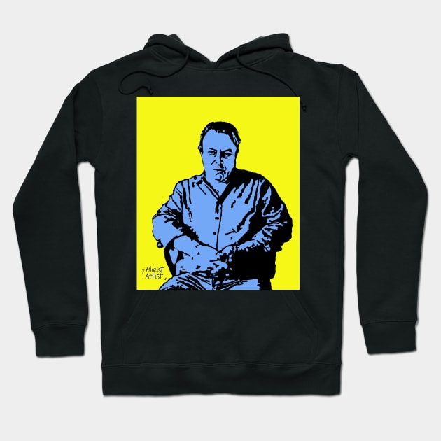 Christopher Hitchens Hoodie by DJVYEATES